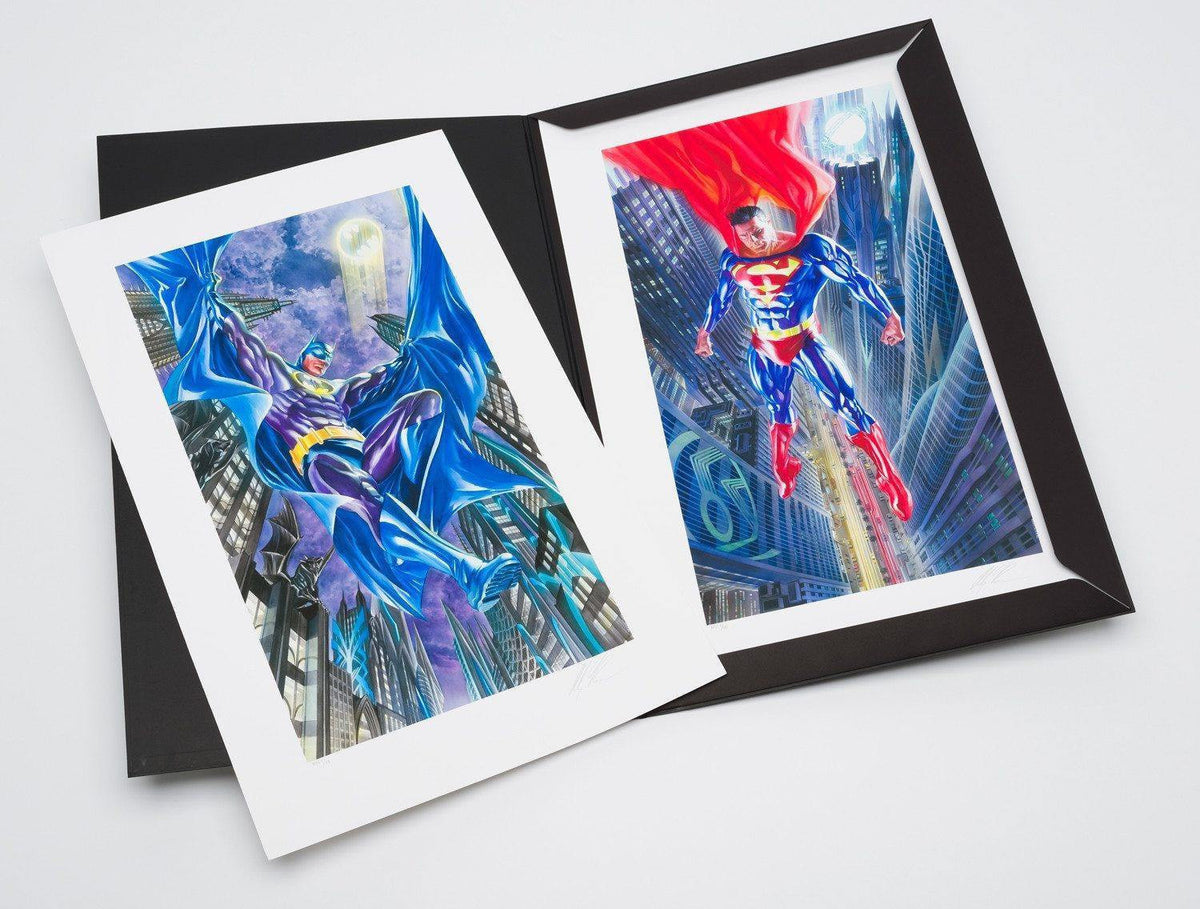 Suite of Two DC Comic Prints by Alex Ross - Giclée on Paper Alex Ross Suite of Two DC Comic Prints by Alex Ross - Giclée on Paper