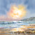 Sunset by the Sea - Original Allan Morgan Original