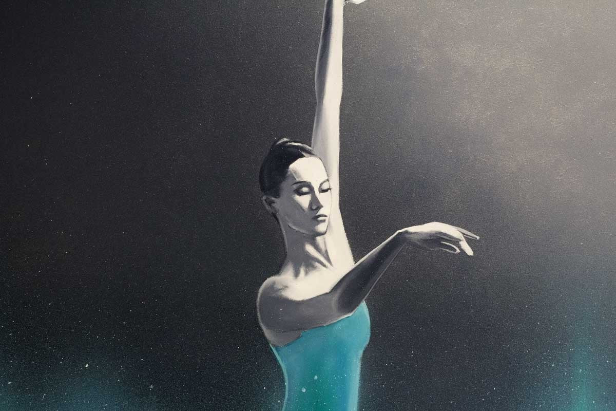 Dancer in Aquamarine - SOLD Ben Payne