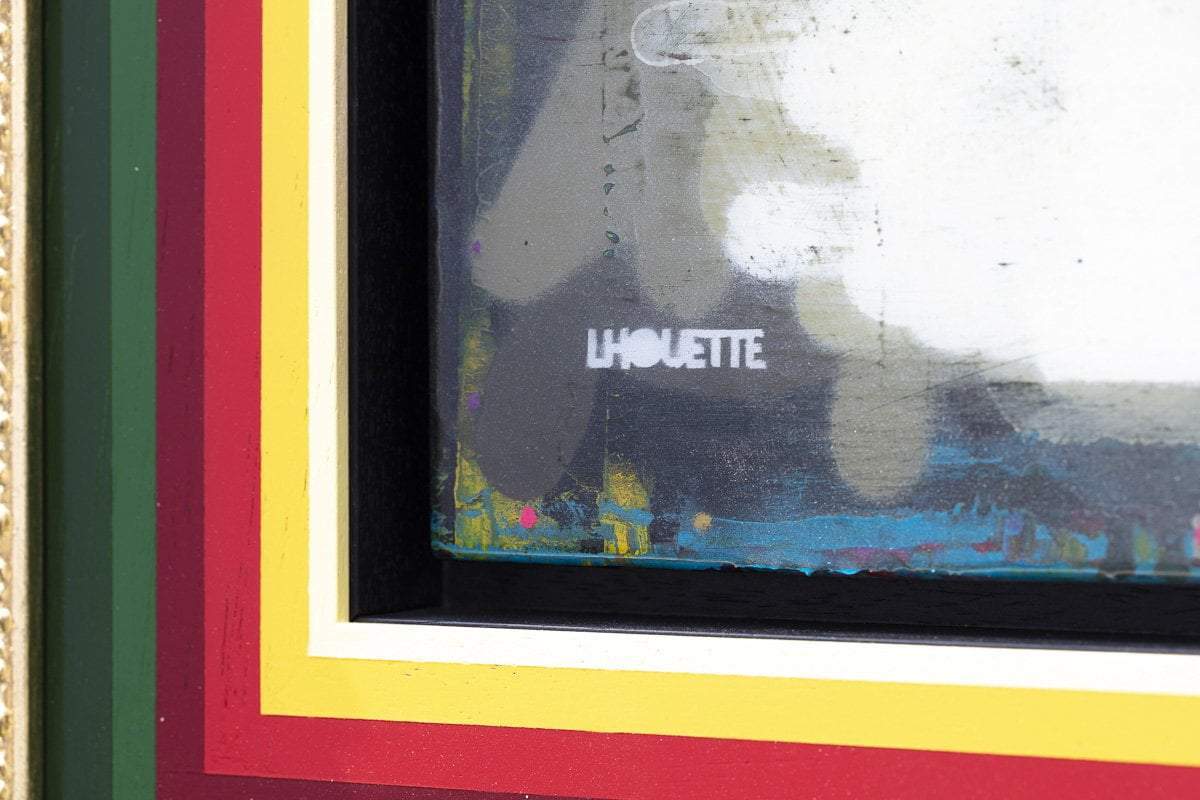 Firefly Mixer - Pebble - Original Lhouette Framed