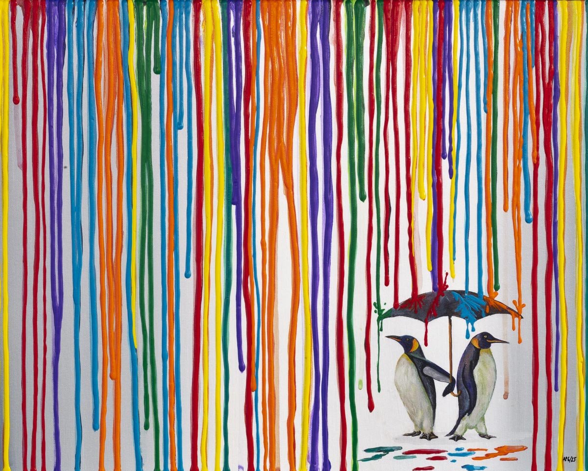 Rain or Shine - Edition Michael Summers Artist Proof Edition - Unframed Box Canvas