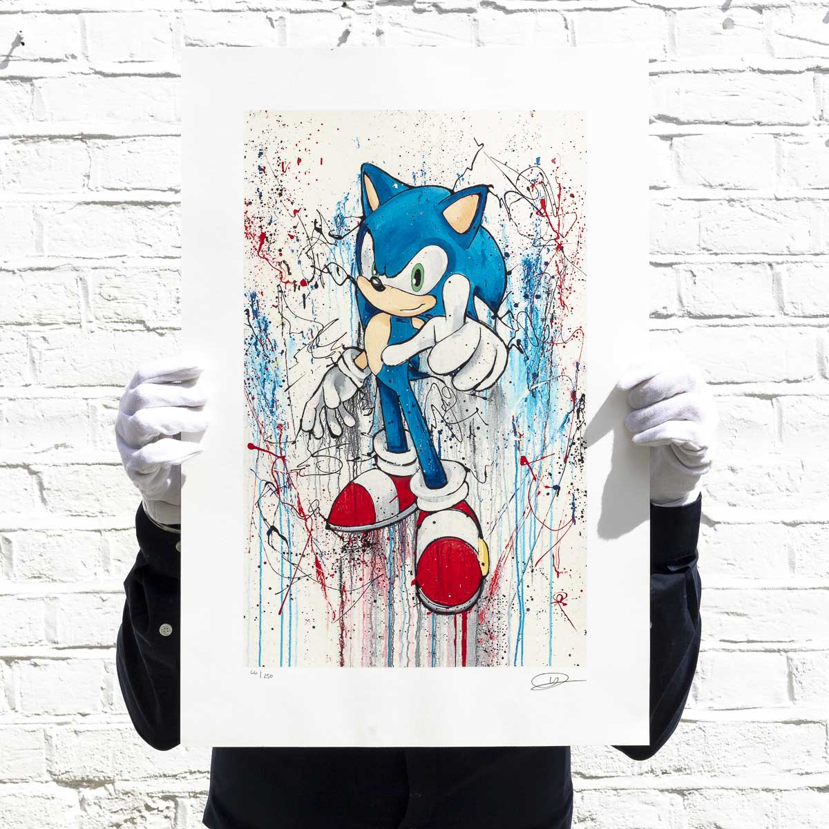 Sonic 25th Anniversary Matching Set of 4 - Edition Robert Oxley