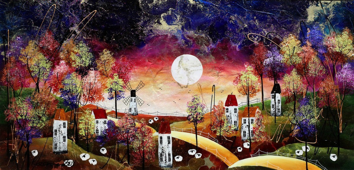 Moon Rising - SOLD Rozanne Bell