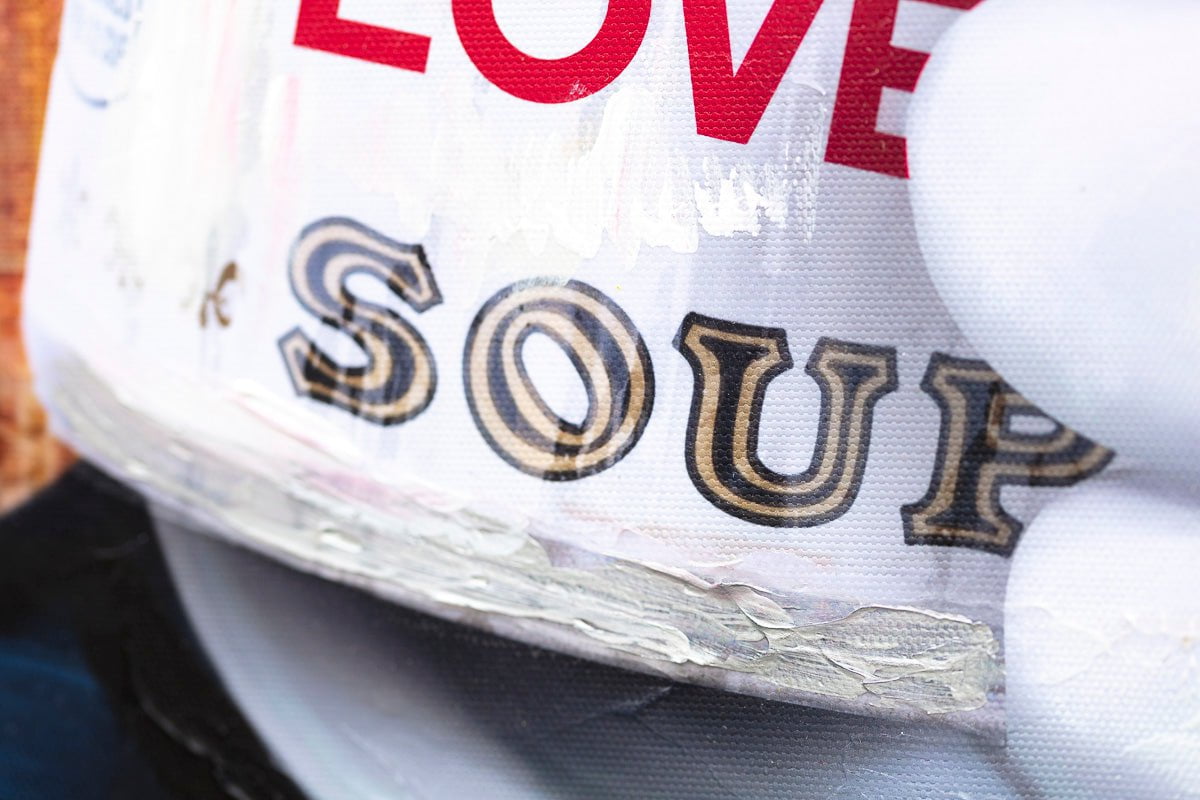 Love Soup - Original Sannib Framed
