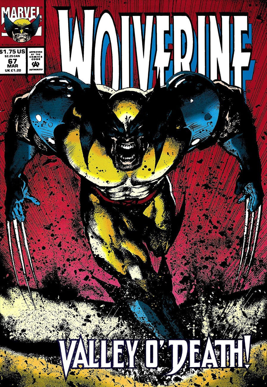 Wolverine #67 - Valley O&#39; Death! - RARE Stan Lee