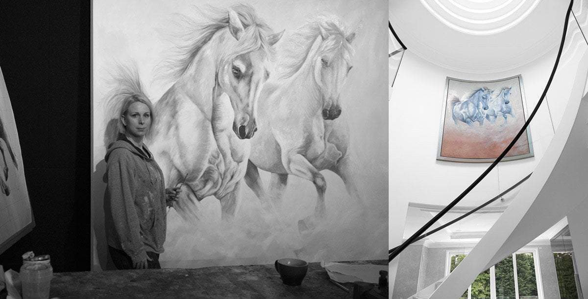 WILD HORSES ‘Kaze’ by Faye-Nasser Joley