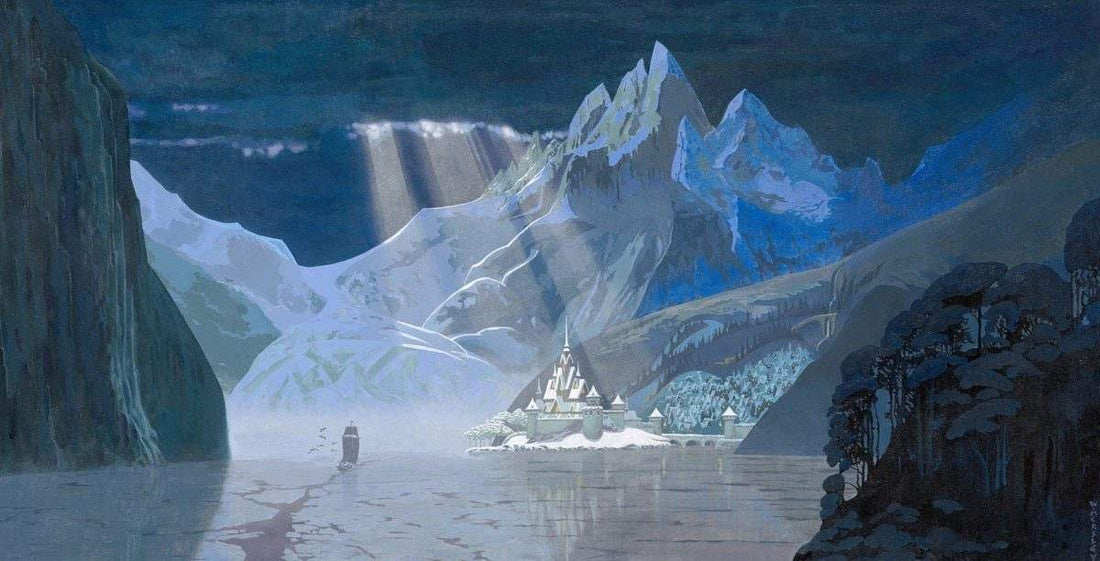 Frozen Artwork 'Winter in Arendelle' - Wyecliffe Galleries