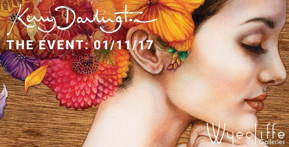 Meet Kerry Darlington at her definitive annual event! - Wyecliffe Galleries