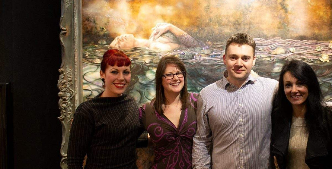 Kerry Darlington Private View @ Wyecliffe Gallery