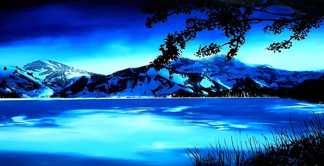 Richard King - Oil on Glass - Wyecliffe Galleries