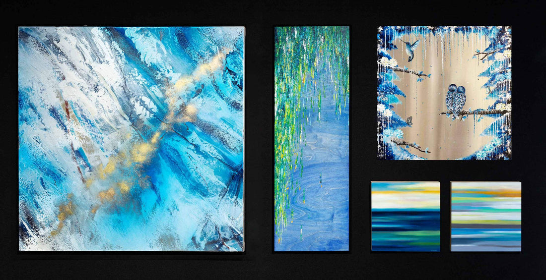 The Classic Blue Collection - Wyecliffe Galleries