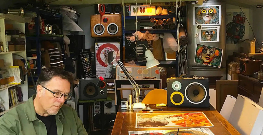 Gareth Tristan Evans - Art In Layers - Wyecliffe Galleries