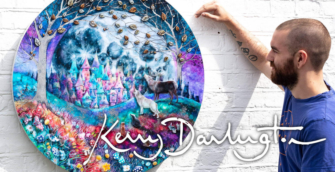 Kerry Darlington New Edition - Talking To The Moon - Wyecliffe Galleries