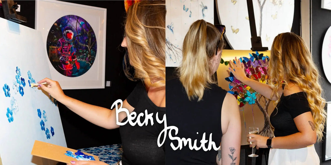 Becky Smith - Live in Gallery - Wyecliffe Galleries