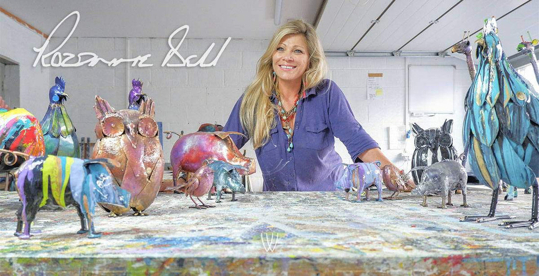Rozanne Bell's Sculptural Animals - Wyecliffe Galleries