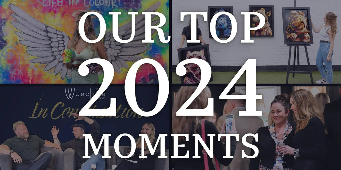 Celebrating 2024: A Year of Creativity & Milestones - Wyecliffe Galleries