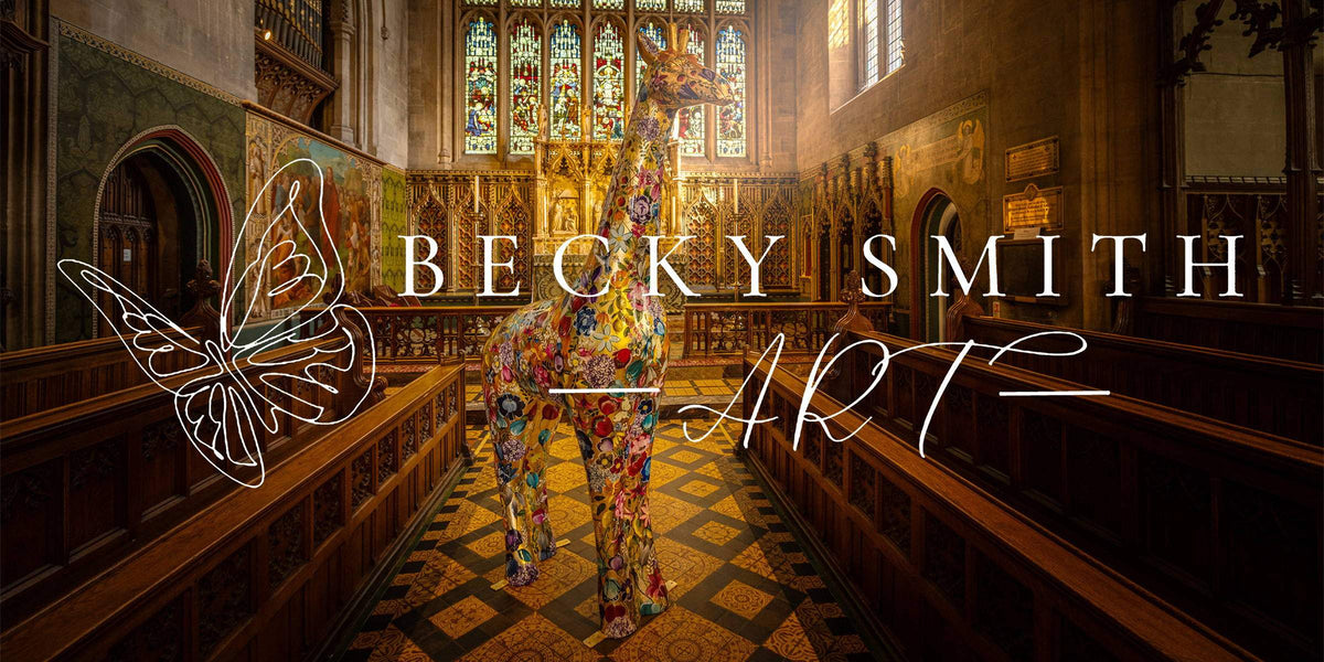 Art with a Heart: Becky Smith's Golden Touch - Wyecliffe Galleries