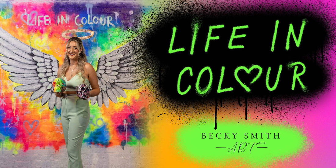 Becky Smith's "Life In Colour" Live Exhibition - Wyecliffe Galleries