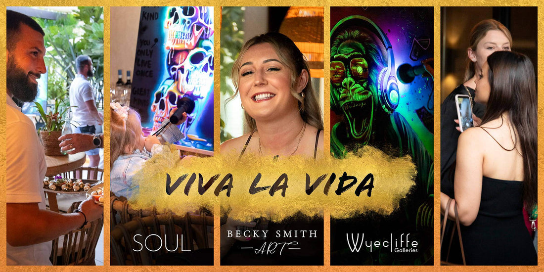 Viva La Vida: Becky Smith’s Celebration of Colour and Connection - Wyecliffe Galleries