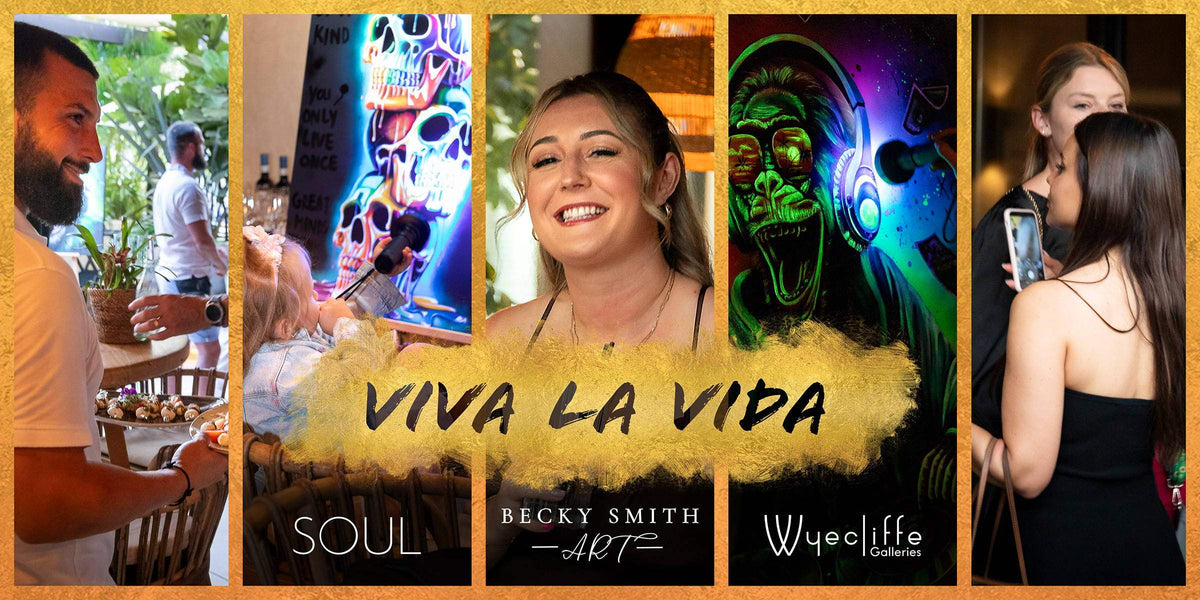 Viva La Vida: Becky Smith’s Celebration of Colour and Connection - Wyecliffe Galleries