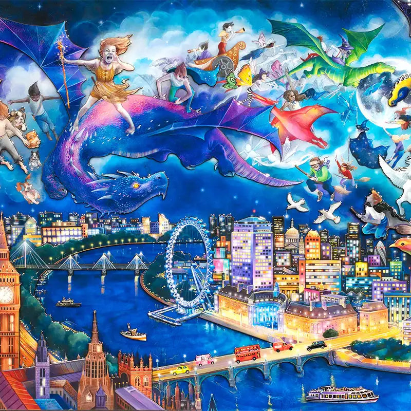 Kerry Darlington's 'Worlds Collide' Collection Collection - Wyecliffe Galleries