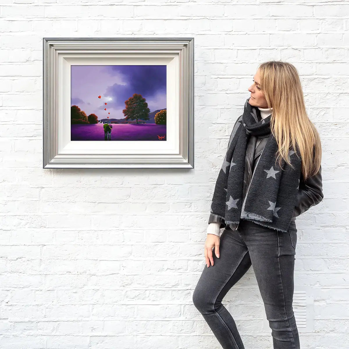 A Moment In Violet - Original