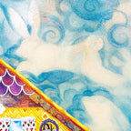 Alice in William Rabbits House - Original by artist Kerry Darlington - Wyecliffe Galleries