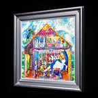 Alice in William Rabbits House - Original by artist Kerry Darlington - Wyecliffe Galleries