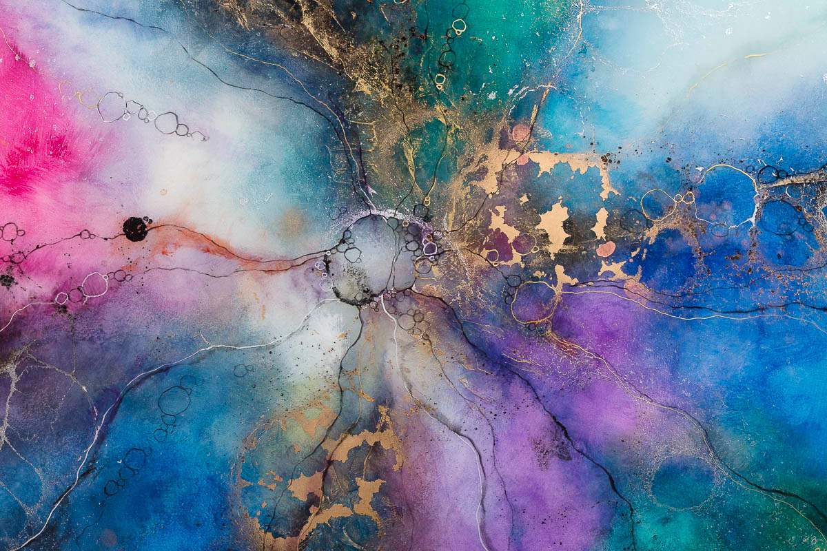Arrakis - Original by artist Kerry Darlington - Wyecliffe Galleries