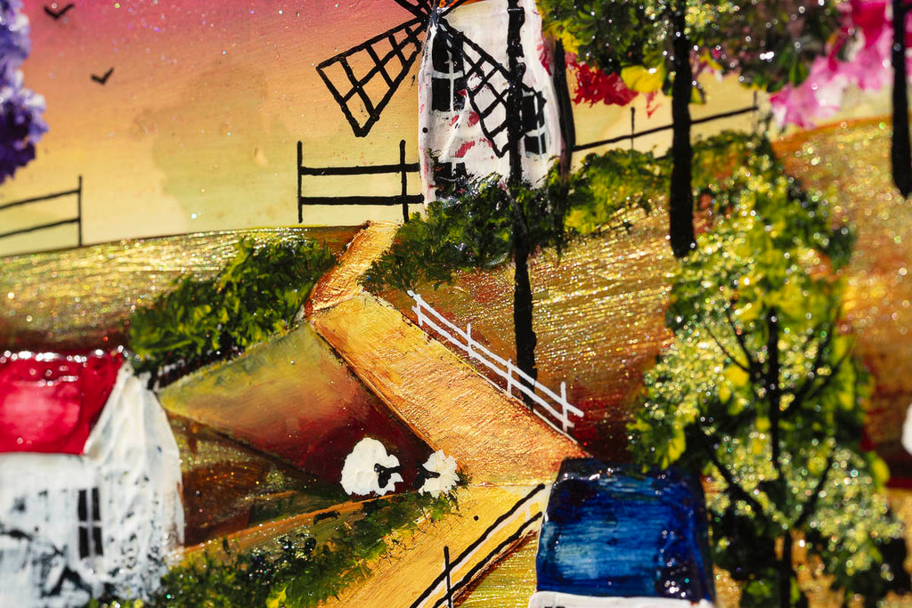 Bathed In The Moonlight Glow - Original