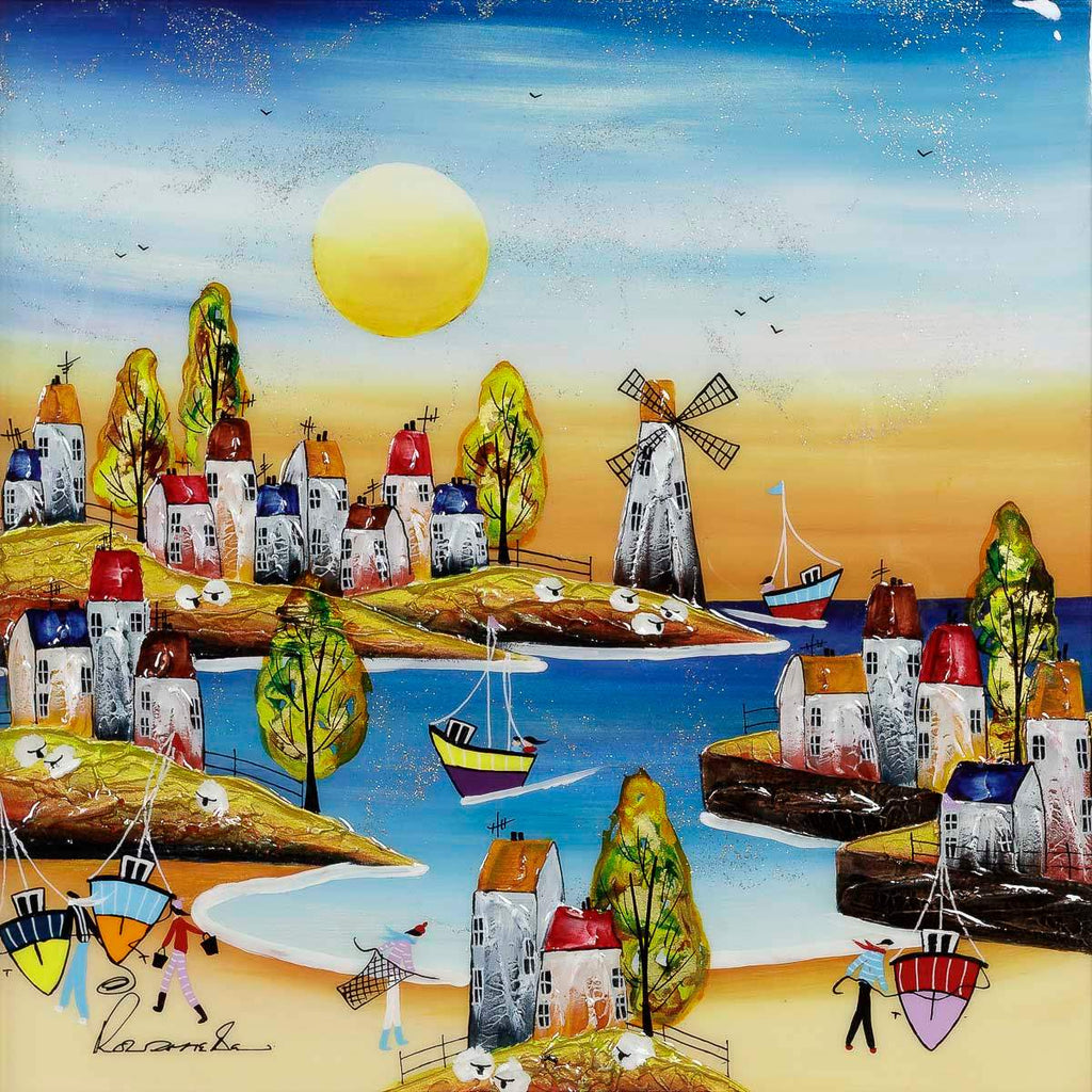 Beachside Bliss - Original