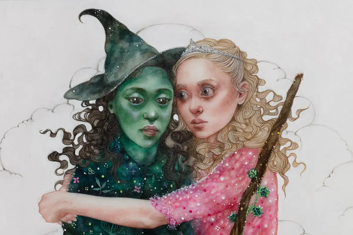 Because I Knew You - Original - SOLD by artist Kerry Darlington - Wyecliffe Galleries