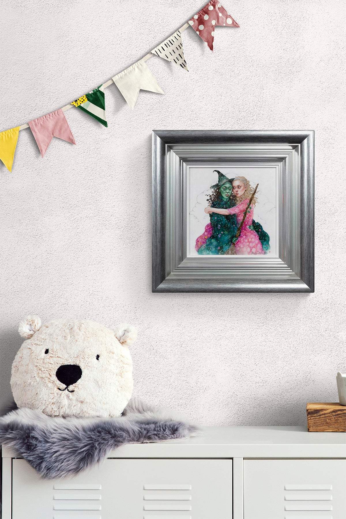 Because I Knew You - Original - SOLD by artist Kerry Darlington - Wyecliffe Galleries