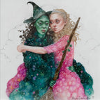 Because I Knew You - Original - SOLD by artist Kerry Darlington - Wyecliffe Galleries