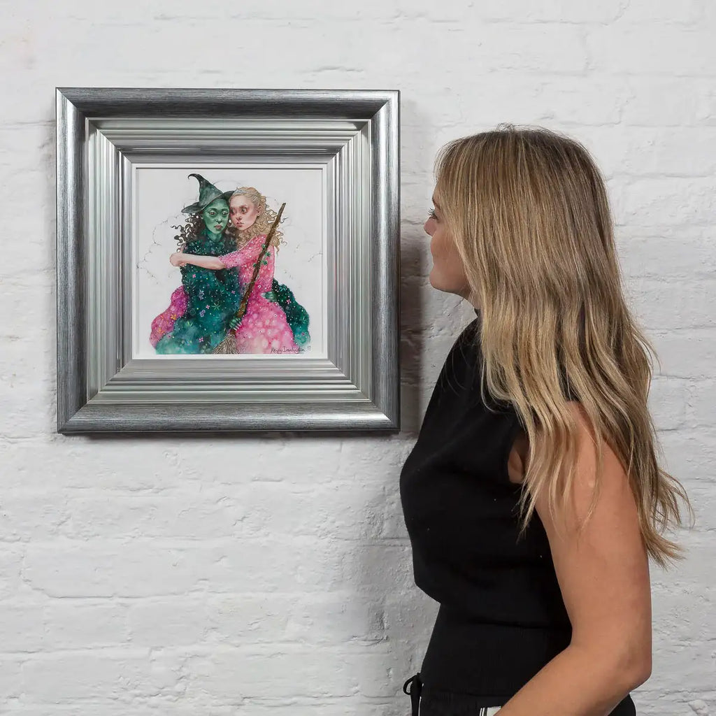 Because I Knew You - Original - SOLD by artist Kerry Darlington - Wyecliffe Galleries