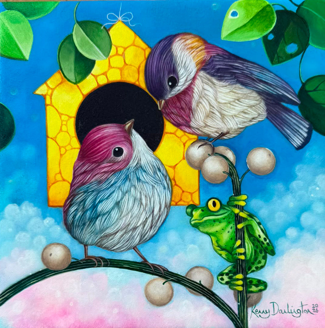Bluey By The Pond - Original