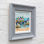 Boats In The Bright Bay - Original