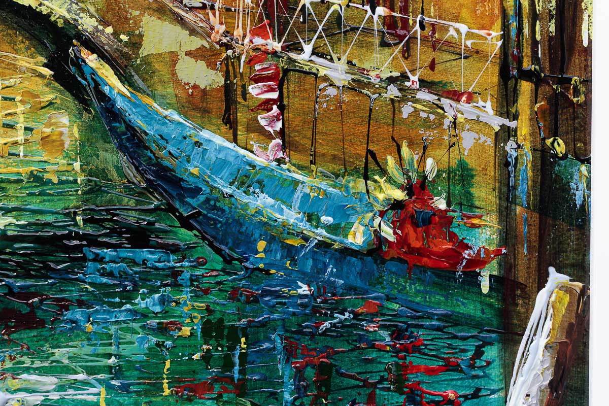 Bridge Echoing With History - Original