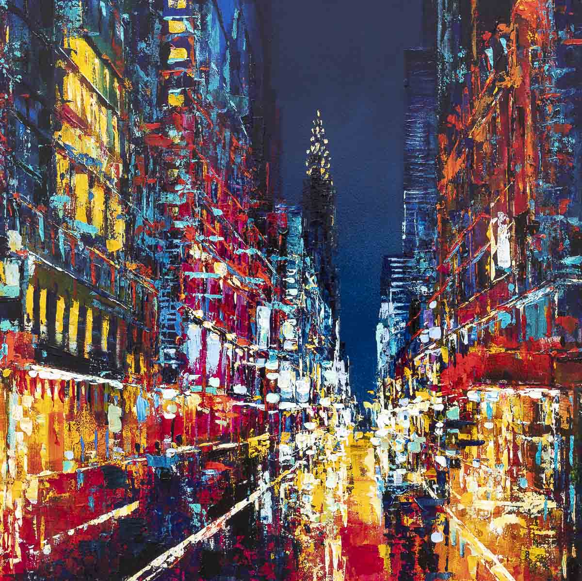 Bright Lights In The City - Original - SOLD