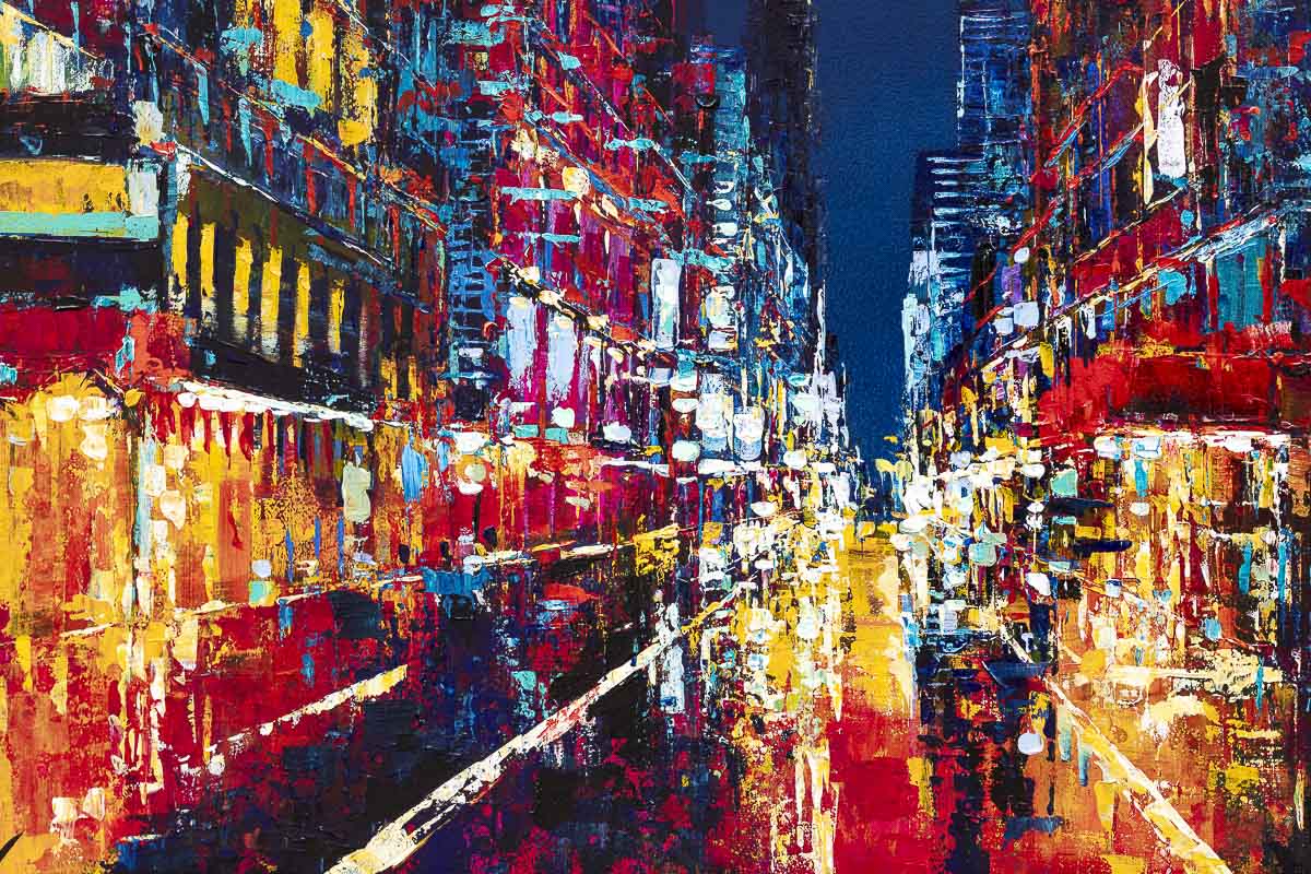 Bright Lights In The City - Original - SOLD