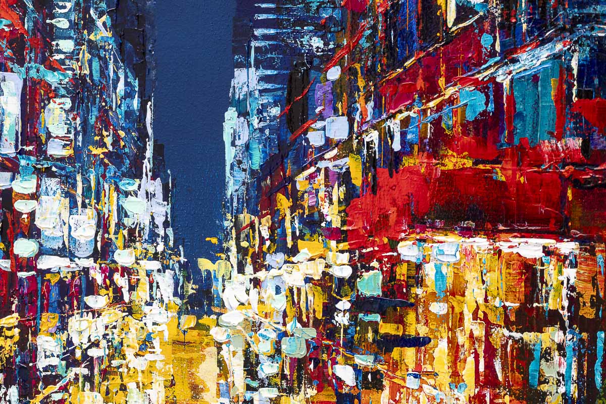 Bright Lights In The City - Original - SOLD