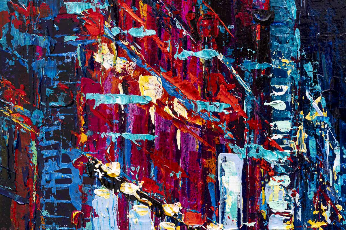 Bright Lights In The City - Original - SOLD