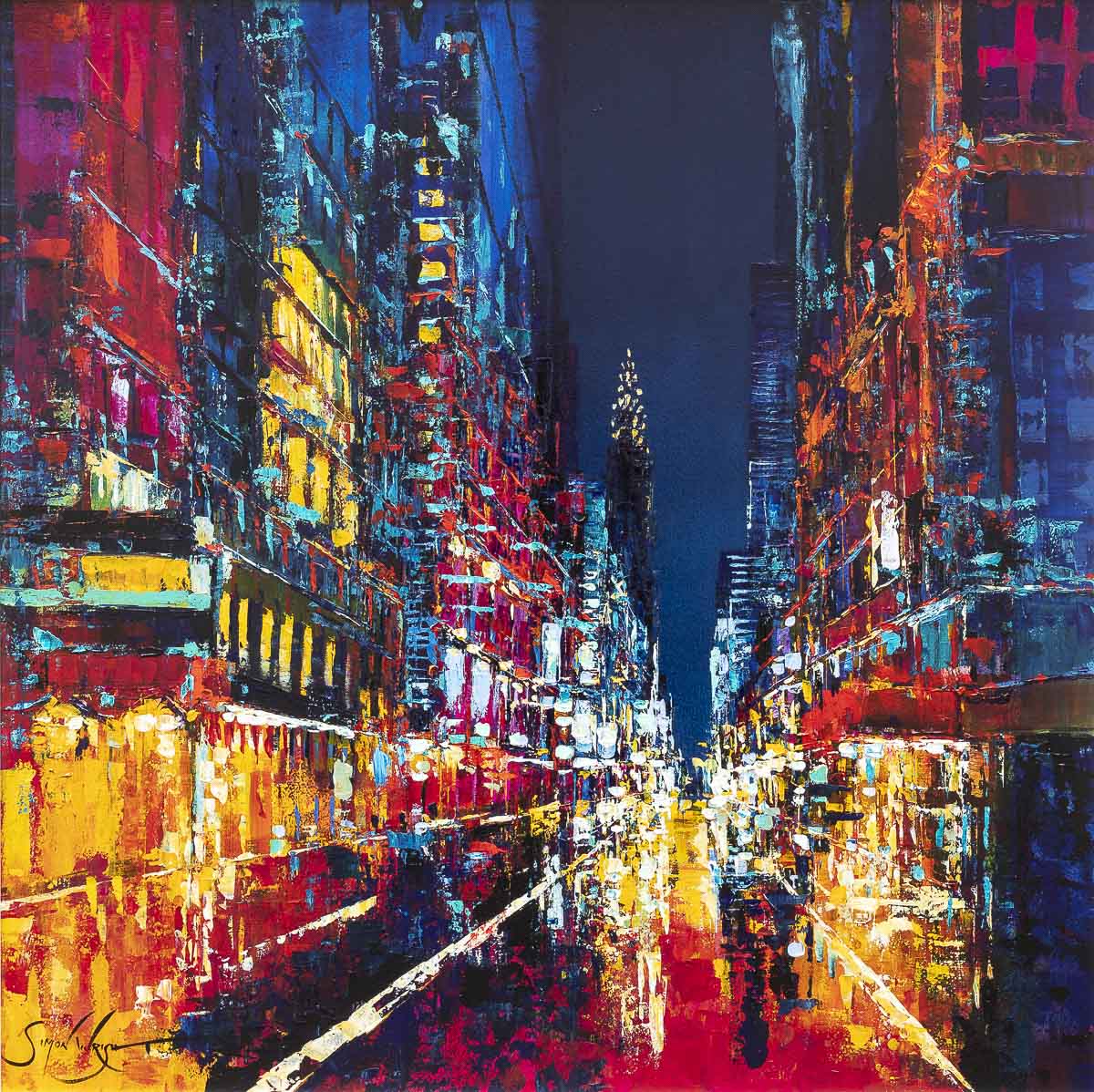 Bright Lights In The City - Original - SOLD