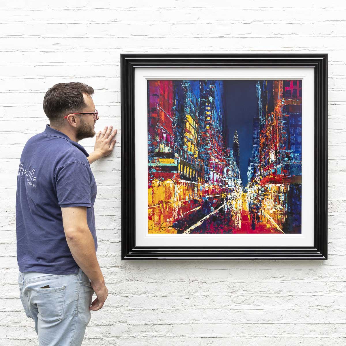 Bright Lights In The City - Original - SOLD