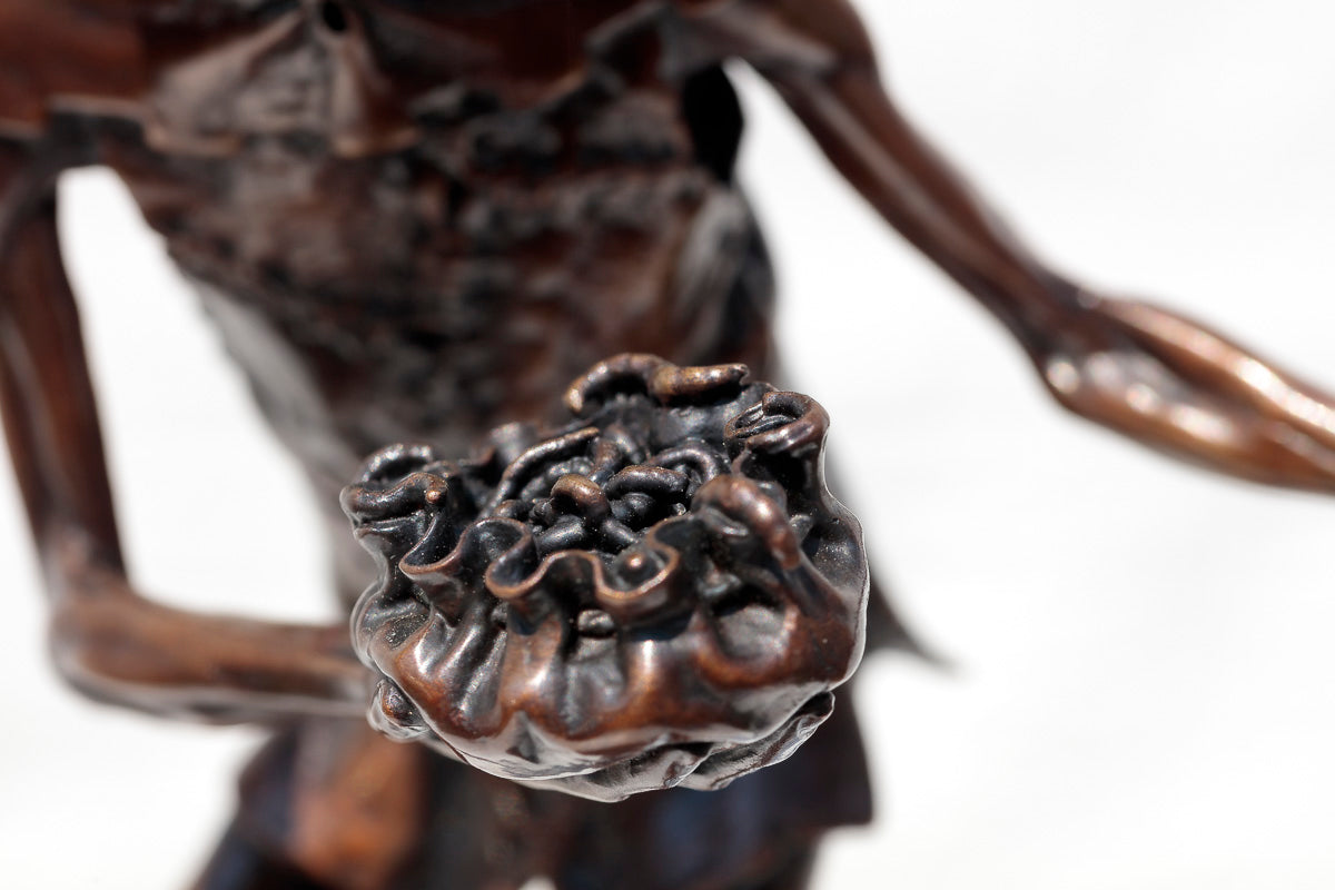 Caterpillar Spiller - Bronze Sculpture (Miniature) - Edition