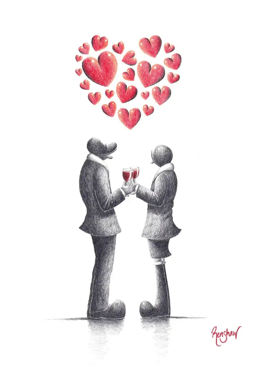Celebrating Us - Original Sketch - SOLD