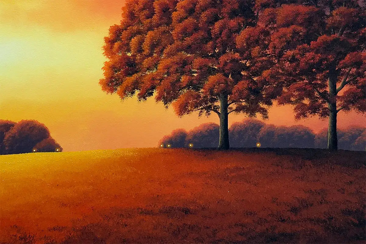 Cherishing Each Golden Moment Together - Original - SOLD