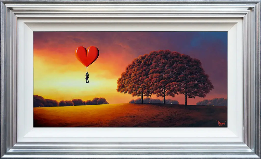 Cherishing Each Golden Moment Together - Original - SOLD