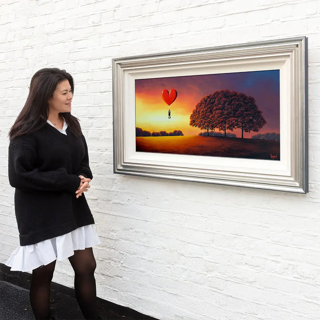 Cherishing Each Golden Moment Together - Original - SOLD