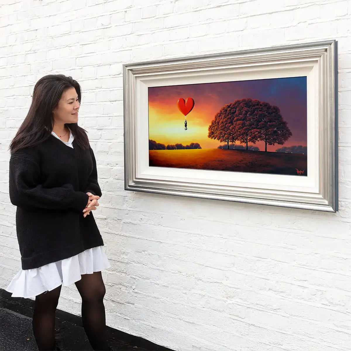 Cherishing Each Golden Moment Together - Original - SOLD